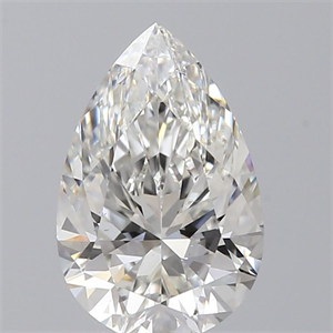 Picture of Natural Diamond 0.91 Carats, Pear with  Cut, G Color, VS2 Clarity and Certified by GIA