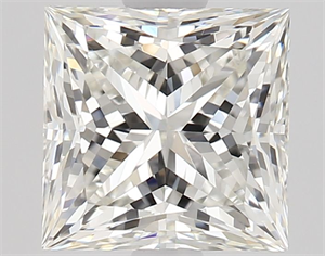 Picture of Natural Diamond 1.41 Carats, Princess with  Cut, I Color, VS2 Clarity and Certified by GIA