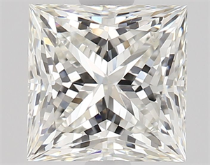 Foto Diamante Natural 1.41 quilates, Princesa , Color I, claridad VS2 y certificado GIA de