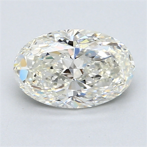 Picture of 1.30 Carats, Oval Diamond with  Cut, I Color, VS2 Clarity and Certified by GIA