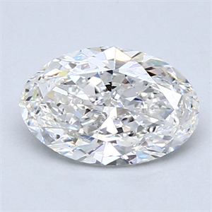 Picture of 1.20 Carats, Oval Diamond with  Cut, E Color, VS2 Clarity and Certified by GIA