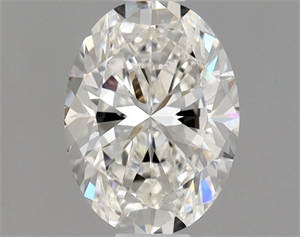 Picture of Natural Diamond 0.50 Carats, Oval with  Cut, F Color, VVS2 Clarity and Certified by GIA