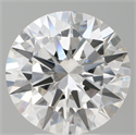Lab Grown Diamond 4.99 Carats, Round with Excellent Cut, E Color, VVS2 Clarity and Certified by IGI