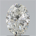 Diamante Natural 0.90 quilates, Ovalado , Color H, claridad VS2 y certificado GIA