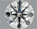 Diamante Natural 2.30 quilates, Redondo , Color G, claridad SI2 y certificado IGI