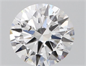 Natural Diamond 0.50 Carats, Round with Excellent Cut, D Color, SI1 Clarity and Certified by GIA