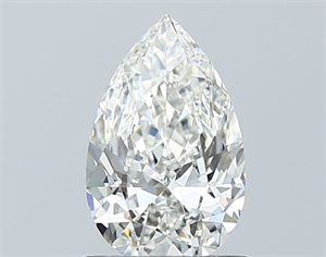 Picture of Natural Diamond 0.90 Carats, Pear with  Cut, H Color, VVS2 Clarity and Certified by GIA