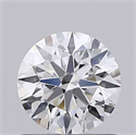 Del inventario de diamantes de laboratorio, 0.74 quilates, Redondo , Color D, claridad VVS2 y certificado IGI