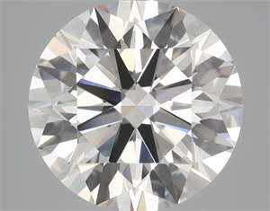 Picture of Lab Grown Diamond 5.01 Carats, Round with Ideal Cut, G Color, VS1 Clarity and Certified by IGI