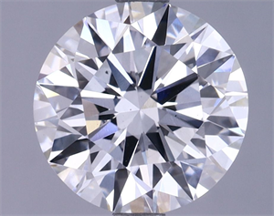 Picture of Lab Grown Diamond 2.11 Carats, Round with Excellent Cut, E Color, VS2 Clarity and Certified by GIA
