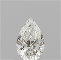 Natural Diamond 0.55 Carats, Pear with  Cut, G Color, VVS1 Clarity and Certified by GIA