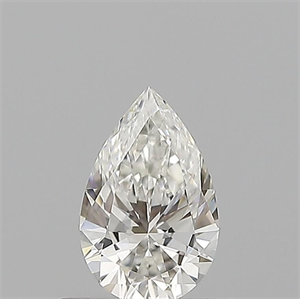 Picture of Natural Diamond 0.55 Carats, Pear with  Cut, G Color, VVS1 Clarity and Certified by GIA
