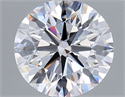Del inventario de diamantes de laboratorio, 2.00 quilates, Redondo , Color D, claridad VVS2 y certificado IGI