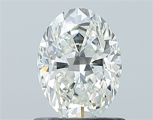 Foto Diamante Natural 0.90 quilates, Ovalado , Color I, claridad VVS1 y certificado GIA de
