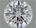 Diamante Natural 0.51 quilates, Redondo , Color D, claridad VVS2 y certificado GIA