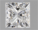 Natural Diamond 0.70 Carats, Princess with  Cut, F Color, VS2 Clarity and Certified by GIA