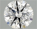 Del inventario de diamantes de laboratorio, 1.53 quilates, Redondo , Color E, claridad VS2 y certificado IGI