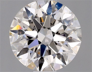 Picture of Natural Diamond 0.80 Carats, Round with Excellent Cut, H Color, VVS2 Clarity and Certified by GIA