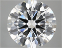 Del inventario de diamantes de laboratorio, 7.09 quilates, Redondo , Color F, claridad VVS2 y certificado IGI