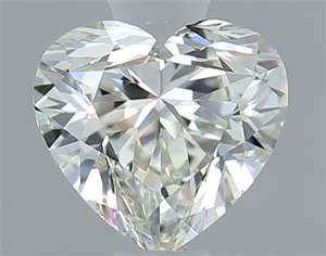 Picture of Natural Diamond 0.50 Carats, Heart with  Cut, K Color, VS2 Clarity and Certified by GIA
