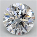 Del inventario de diamantes de laboratorio, 2.01 quilates, Redondo , Color F, claridad VS1 y certificado IGI