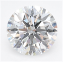 Del inventario de diamantes de laboratorio, 2.44 quilates, Redondo , Color D, claridad IF y certificado IGI