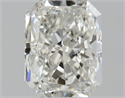Natural Diamond 0.90 Carats, Radiant with  Cut, H Color, IF Clarity and Certified by GIA