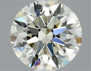 Picture of Natural Diamond 0.65 Carats, Round with Excellent Cut, N Color, SI1 Clarity and Certified by GIA