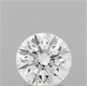 Lab Grown Diamond 1.24 Carats, Round with Ideal Cut, D Color, VS2 Clarity and Certified by IGI