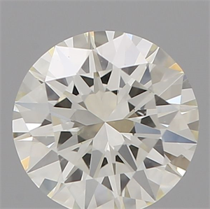 Picture of Natural Diamond 0.50 Carats, Round with Very Good Cut, J Color, VS2 Clarity and Certified by IGI