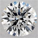 Diamante Natural 0.60 quilates, Redondo , Color E, claridad SI1 y certificado GIA