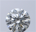 Diamante Natural 0.60 quilates, Redondo , Color J, claridad VS1 y certificado GIA