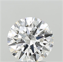 Lab Grown Diamond 2.09 Carats, Round with Ideal Cut, E Color, VVS1 Clarity and Certified by IGI