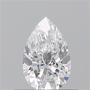 Foto Diamante Natural 0.50 quilates, De pera , Color D, claridad VS2 y certificado GIA de