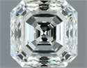 Natural Diamond 1.70 Carats, Asscher with  Cut, I Color, VS1 Clarity and Certified by IGI