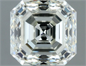 Natural Diamond 1.70 Carats, Asscher with  Cut, I Color, VS1 Clarity and Certified by IGI