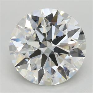 Picture of Lab Grown Diamond 5.02 Carats, Round with Ideal Cut, G Color, VVS1 Clarity and Certified by IGI