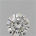 Diamante Natural 0.73 quilates, Redondo , Color I, claridad VVS2 y certificado GIA