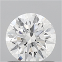 Lab Grown Diamond 0.72 Carats, Round with Ideal Cut, D Color, VS1 Clarity and Certified by IGI