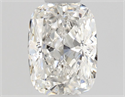Natural Diamond 0.50 Carats, Cushion with  Cut, E Color, VS1 Clarity and Certified by GIA