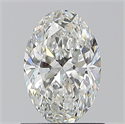 Diamante Natural 0.90 quilates, Ovalado , Color G, claridad VS2 y certificado GIA