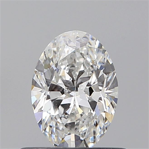 Picture of Natural Diamond 0.60 Carats, Oval with  Cut, E Color, VS2 Clarity and Certified by GIA