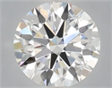 Del inventario de diamantes de laboratorio, 1.04 quilates, Redondo , Color D, claridad VS2 y certificado IGI
