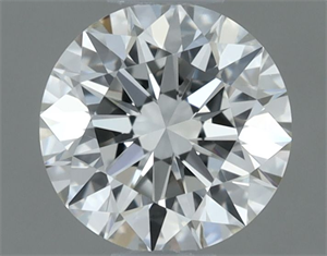 Picture of Natural Diamond 0.50 Carats, Round with Excellent Cut, H Color, VVS1 Clarity and Certified by IGI