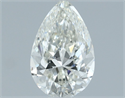 Natural Diamond 0.80 Carats, Pear with  Cut, H Color, VS1 Clarity and Certified by IGI