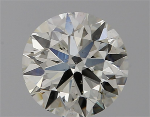 Picture of Natural Diamond 1.00 Carats, Round with Excellent Cut, H Color, VS2 Clarity and Certified by IGI