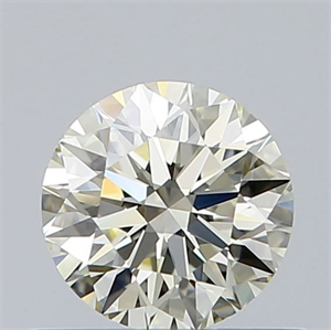 Picture of Natural Diamond 0.48 Carats, Round with Excellent Cut, N Color, VVS2 Clarity and Certified by GIA