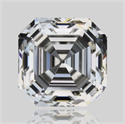 Natural Diamond 1.01 Carats, Asscher with  Cut, J Color, VS1 Clarity and Certified by GIA