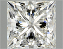 Natural Diamond 1.01 Carats, Princess with  Cut, I Color, VVS2 Clarity and Certified by GIA
