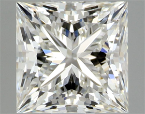 Picture of Natural Diamond 1.01 Carats, Princess with  Cut, I Color, VVS2 Clarity and Certified by GIA